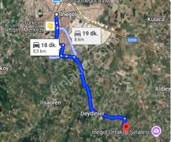 Bursa İnegöl Deydinler Mah. 2.900m² Tarla Satılıktır