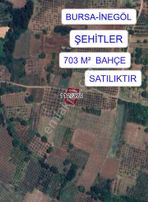 Bursa İnegöl Şehitler Mah. 703m² Bahçe Satılıktır
