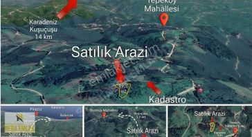 Deniz Sahiline Yakın Kadastroyola Cephe Tektapu 1.970m2 Ev Yeri