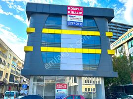 Bayraklı Plazalar Bölgesinde Komple Kiralık 4 Katlı Lüks Plaza