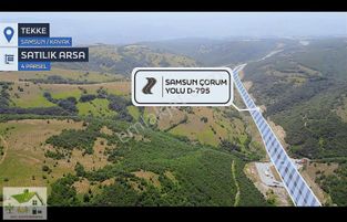 Samsun Kavak Tekke De Bölgenin En Büyük Arazisi 168.925.95 M2.
