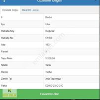 Ev -çiftlik -yatırıma Uygun Tek Tapu Kadastro Yol Cephe 5.539m2