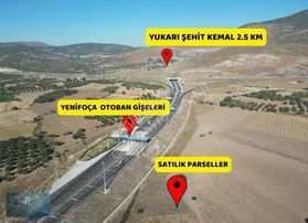 Aliağa Barboros Hayrettin Paşa Da Satılık Köşe Tarla