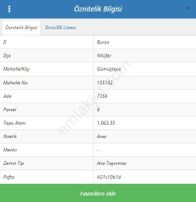 Gümüştepe 'de Kent Ormanı Ve Bursa Manzaralı 1063 M2 Arsa