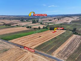 Edirne Uzunköprü Elmalı'da Köye 2 Dakika Mesafede Kupon Tarla