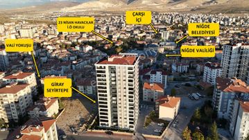 E.gökal Giray Seyir Tepe Ara Kat 3+1 Lüx Site Vali Konağı Yokuşu