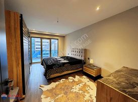 23 Nisan Mh. Güzel Residence'da Lüks Eşyalı Kiralık 1+1 Daire