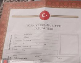 Balıkesir Gömeç Karaağaçta Satılık Villa Arsası