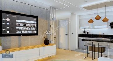 İncek Taşpınar Geniş Sıfır Lüks 1+1 Satılık Daire