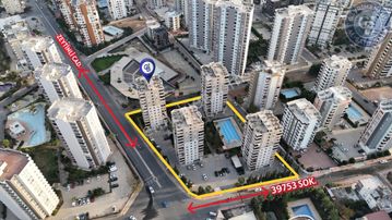 Mezitli Akdeniz Mah. Gamze 11 St. 1+1 Sıfır Eşyalı Kiralık,