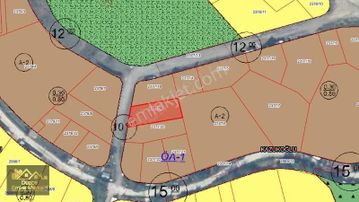 Kazukoğlu Mh Tepe Konum Ful Manzaralı İmarlı Satılık 632 M2 Arsa