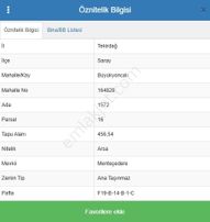 Saray B.yoncalı Satılık İmarlı İfrazlı Arsa !!