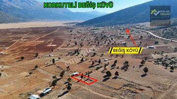 ✅korkuteli✅beğiş Köyü ✅satılık 455m2 Tarla✅elektrik Su Yakın✅etrafında Yerleşim Var