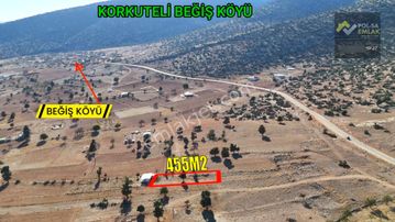 ✅korkuteli✅beğiş Köyü ✅satılık 455m2 Tarla✅elektrik Su Yakın✅etrafında Yerleşim Var