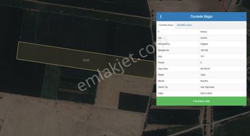 Doğanlı Mahallesinde Satılık 66.558 M2 Tarla