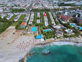 Konaklı Başkent Tatil Sitesinde Satılık 2+1 Daire – Denize Sıfır, Jeneratörlü Aktiviteli