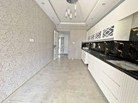 Merveşehir'de Ön Cephe Cam Balkon Yemek Odalı Masrafsız 3.5+1