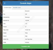 Erzurum-çat-sarıkaya-satılık 65dönüm Tarla