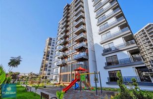 Kargıpınarı'nda Geniş, Deniz Manzaralı Havuzlu Yeni 1+!