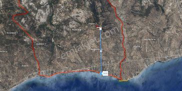 Eu Gayrimenkul'den Çanakkale Ayvacık Arıklı'da Deniz Manzaralı 4650 Metrekare Zeytinlik