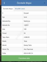 İzmit Nebihoca Yatırımlık 4589m² Satılık Tarla