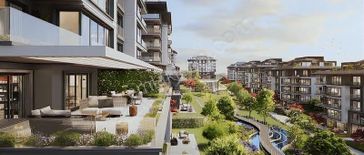 Etiler Yeni Site Projesinde 2+1 Satılık Luks Daire