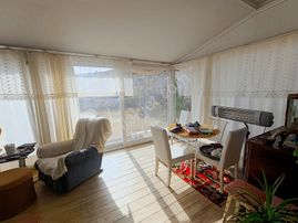 İzmir Karaburunda Deniz Manzaralı Krediye Uygun Villa