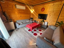 Temellide Site İçi Havuzlu Kış Bahçeli Teraslı Satılık Ahşap Ev