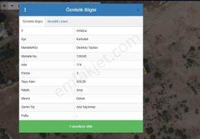 Vega Investten Korkuteli Dereköyde Yayla Arsası