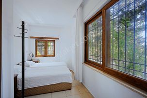 Datça Merkezde Eşyalı Geniş Bahçeli 2+1 Daire