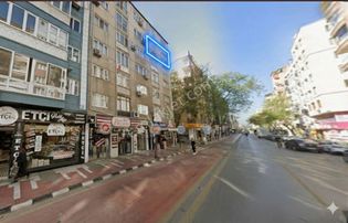 Doğu Caddesinde Köşe Konumda, 3 Cepheli, Asansörlü Geniş 3+1