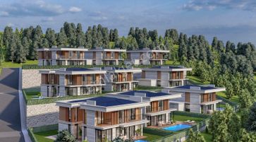 Ordu Boztepede Panoramik Manzaralı Havuzlu Ultra Lüx 4+1 Villa