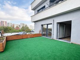 Nes Yapı'dan Güzeltyurt'ta En Prestijli Site'de 1+1 Teraslı Yüksek Giriş Daire