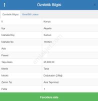 A-k Emlaktan Sorkunda 26.800 M2 Satılık Tarla