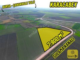 |karacabey| Harika Konumda Yol Su Elektrik Olan Yatırımlık Arazi!