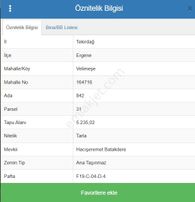Turyaptan Velimeşe Hacışeremet Mevkii 5.235 M2 Satılık Tarla
