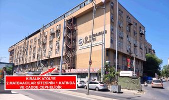 Topkapı 2.matbaacılar Sitesinde Kiralık Prestijli Atölye