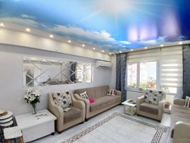 Seba'dan Kemalpaşa Mh Satılık Tadilatlı 3+1 135m2 Çift Balkonlu Daire