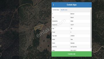 Balıkesir Kepsut Göbel De Satılık 2686m² Tarla