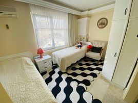 Alanya Cikcilli Deniz Manzaralı Satılık 2+1 Daire