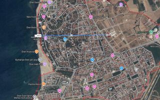 Golden Globy, Burhaniye Ören'de Denize 900 Metre Mesafede Satılık 1.330 M2 Arsa