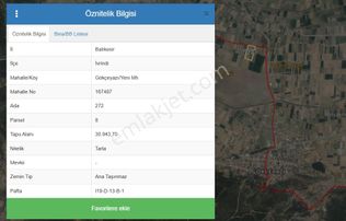 Balıkesir İvrindi Gökçeyazıda Satılık Çiftlik 31 Dönüm