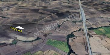 Babaeski Minnetler Köyünde Hızlı Trene Yakın 7.032m2 Tek Tapu