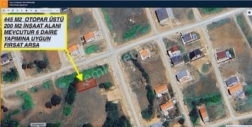 Yenice Köy Mahallesi.nde 445 M2 3 Kat İmarlı Satılık Arsa