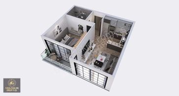 Arslanlar Atlas Port; 1+1, 2+1 Otel Konseptinde Rezidanslar