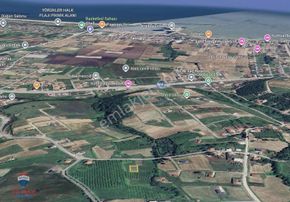 Dereköy Taşkelik'te Deniz Ve Doğa Manzaralı Villa İmarlı Arsa