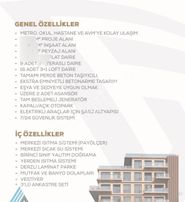 Atanora Vadi’den Icon Koru’da Satılık 3+1 Loft Balkonlu Daire