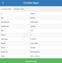 Mevsim Gayrimenkul'den Kalkantepede Satılık Tarla