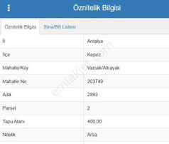 Otobüs Bekleme Noktasına 100 Metre İmarlı Satılık Arsa