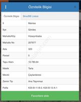 Manisa Gördes Hüseynibabada Satılık Tarla